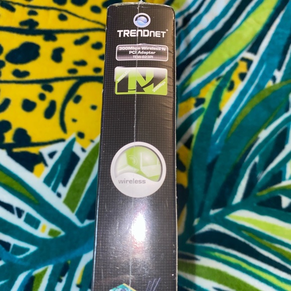 TrendNet 300 Mbps Wireless N PCI Adapter. NWOT still in box. - Picture 7 of 8